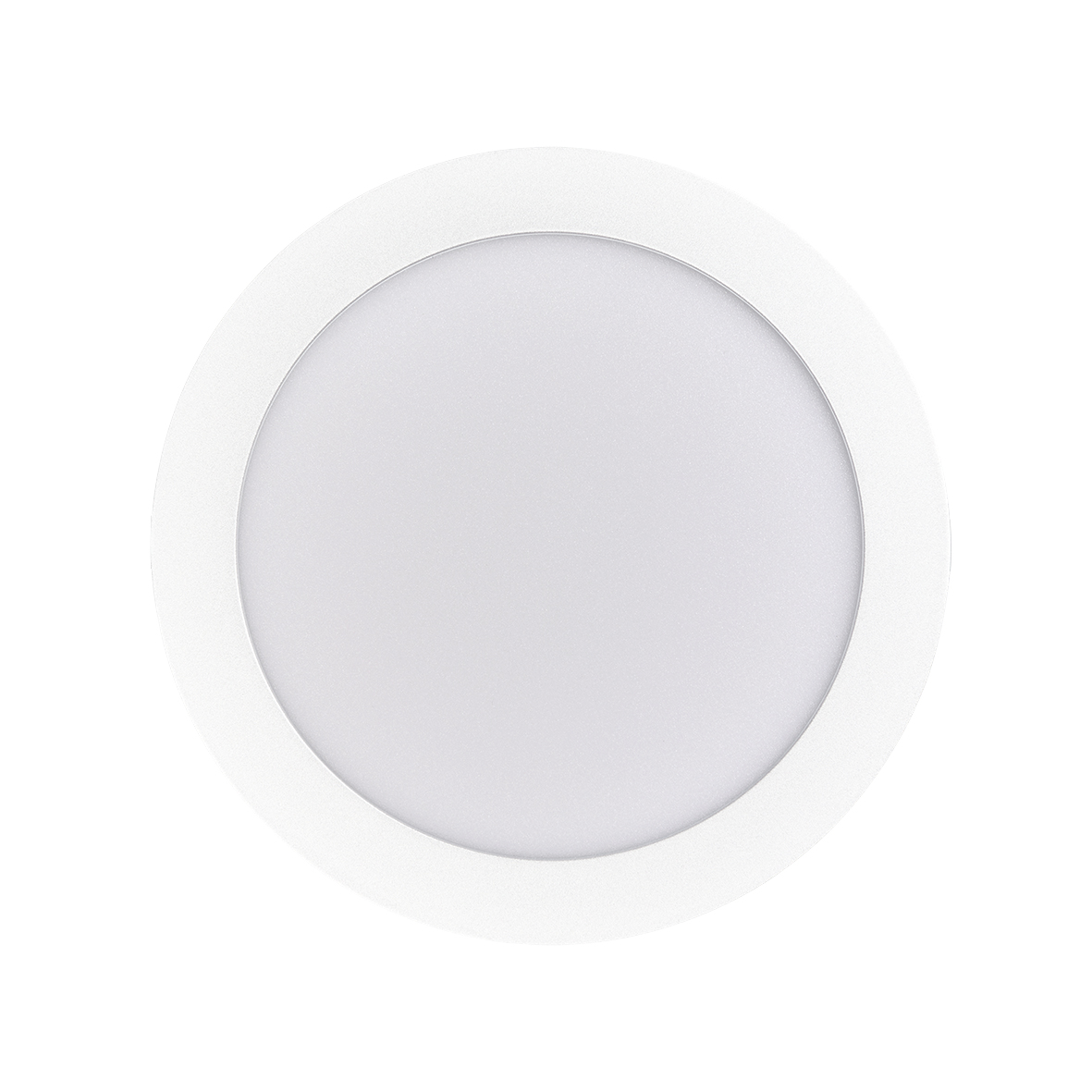 157190_LED Panel Flat 190 R weiss_Vorderseite